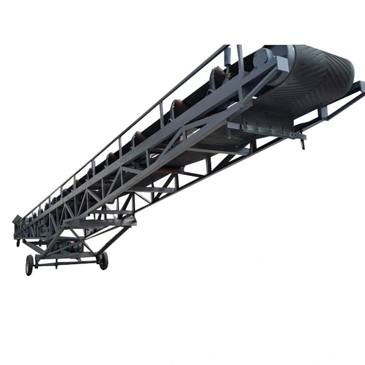 Przenośnik taśmowy pod dużym kątem